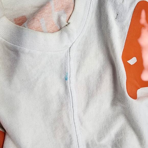 VLONE x Fragment Design FRIENDS Cotton T-Shirt White Large - Preowned - Picture 4 of 8